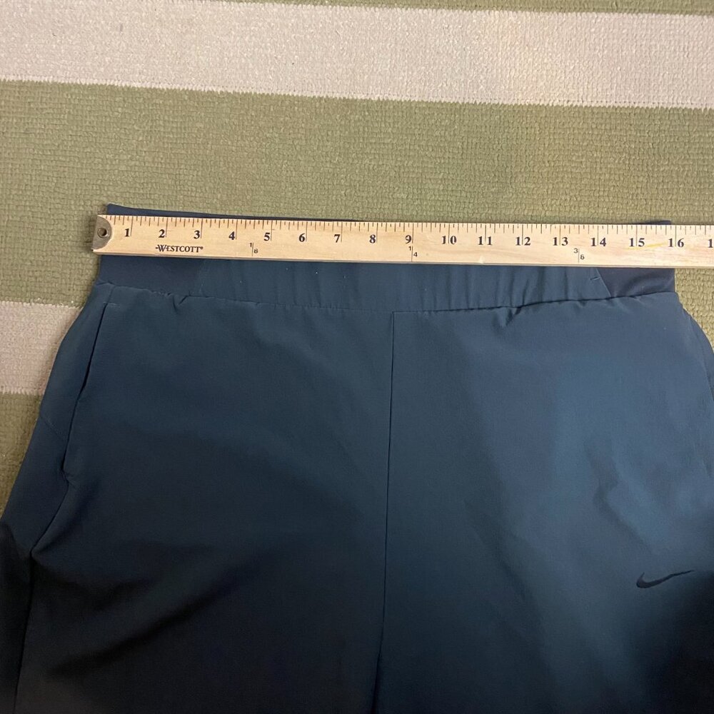 Nike Women's Xl Dri Fit Flex bliss Victory Cropped Training Pants Dark Grey Gym - Picture 4 of 9